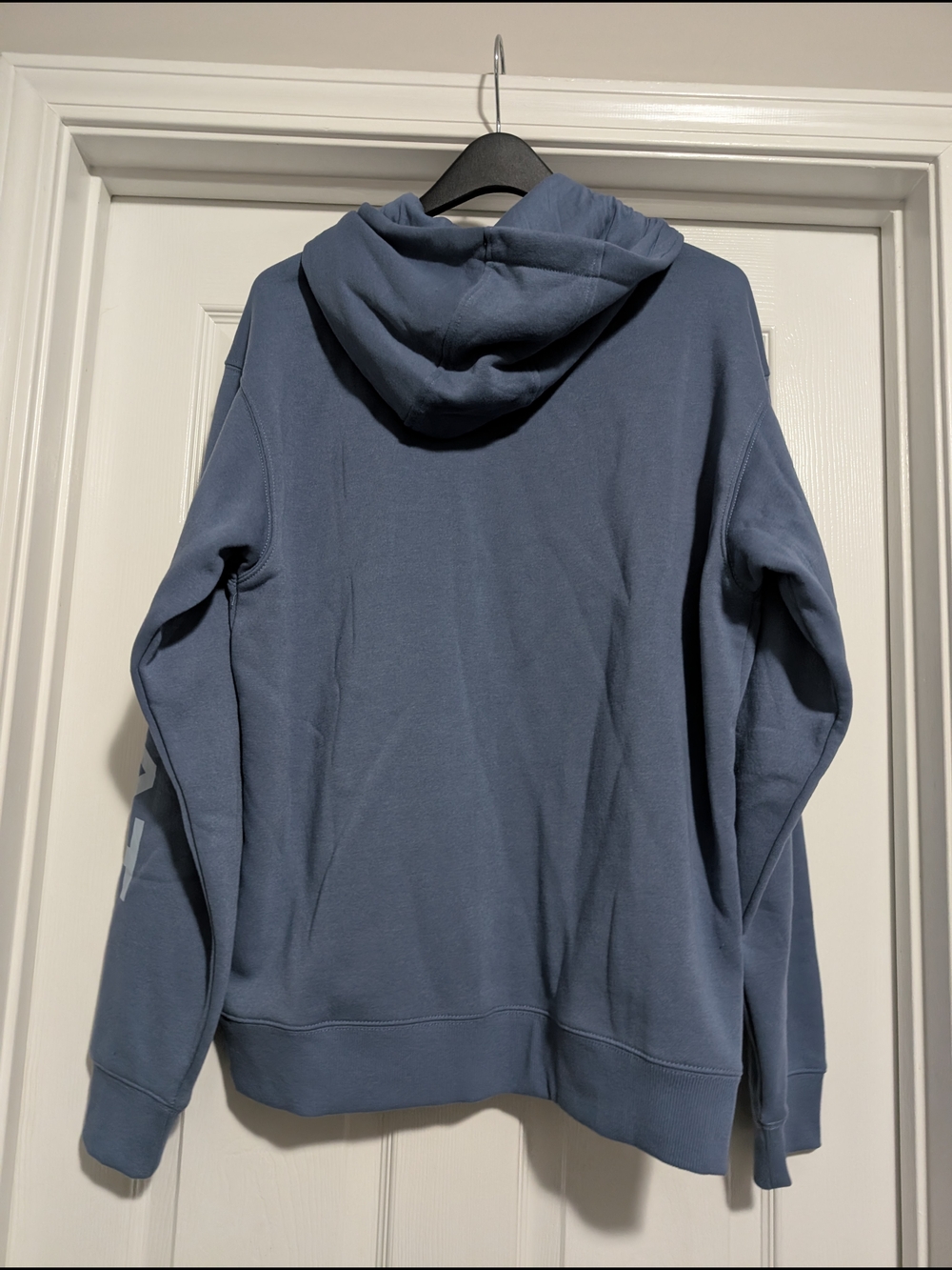 Ariat Slate Blue Logo Sleeve Pullover Hoodie - Men's - Picture 2 of 3